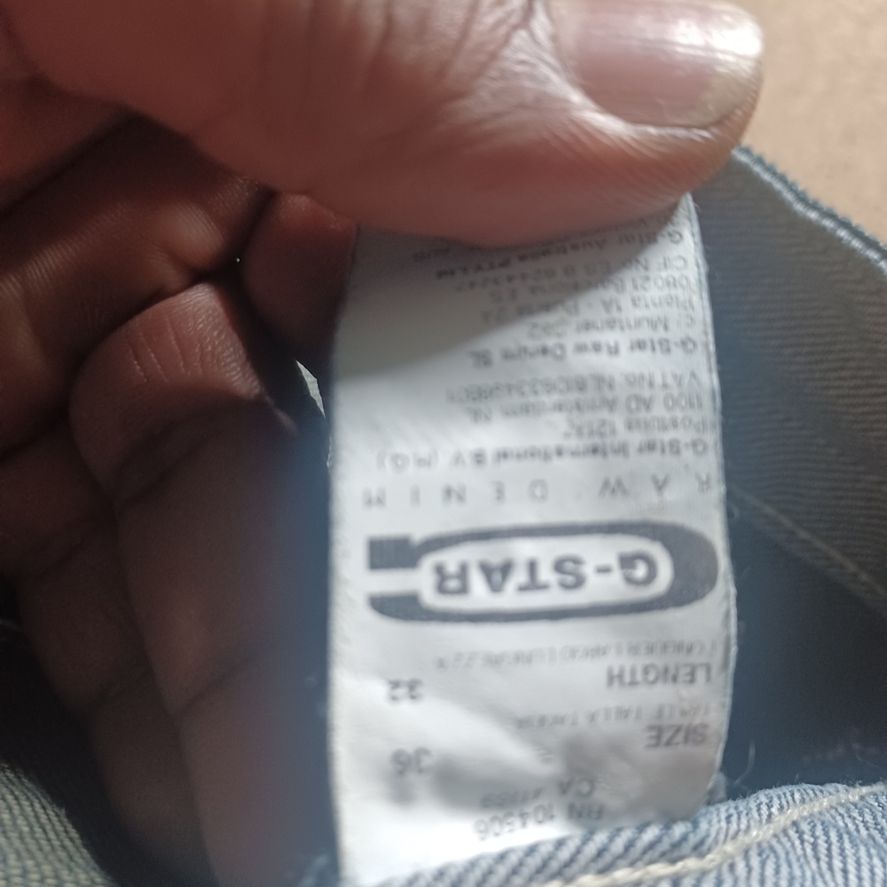 Mens g star designer jeans